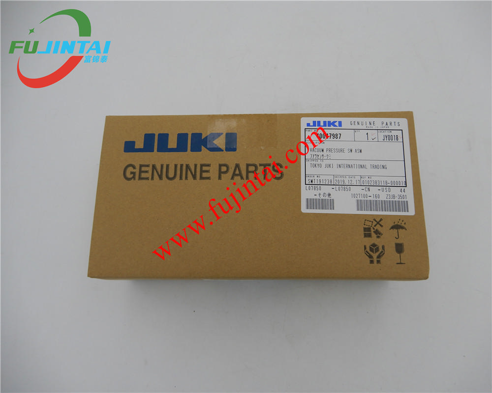 Juki Original JUKI FX-3 FX-3R 3010 3020 VACUUM PRESSURE SW ASM 40047987 ZSE30AF-C6H-N-MLD